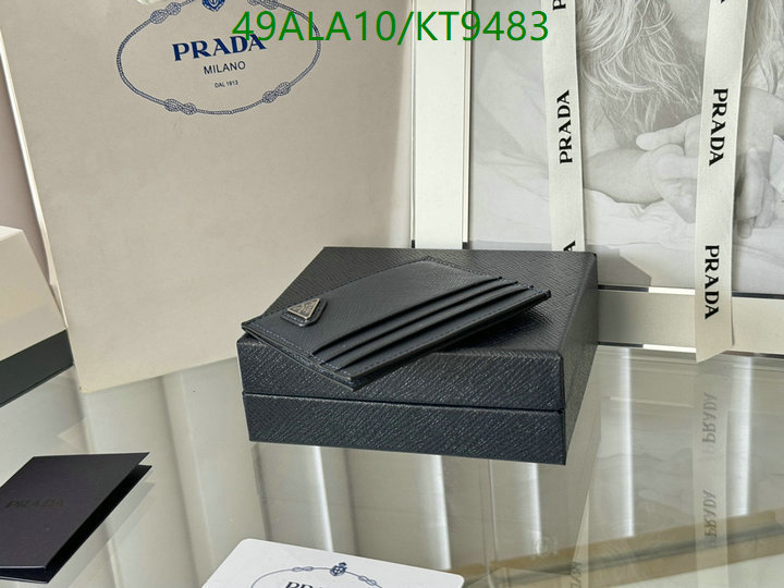 Prada-Wallet Mirror Quality Code: KT9483 $: 49USD