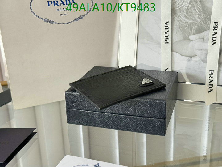 Prada-Wallet Mirror Quality Code: KT9483 $: 49USD