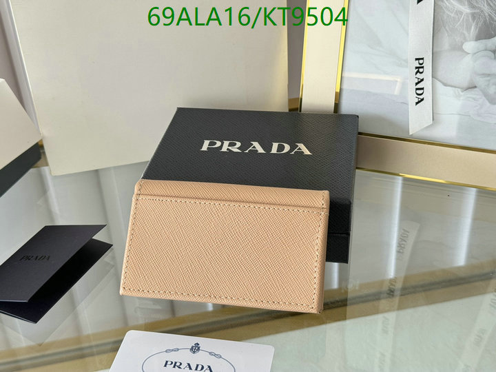 Prada-Wallet Mirror Quality Code: KT9504 $: 69USD