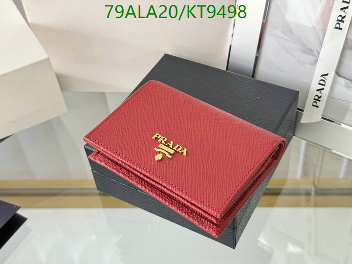 Prada-Wallet Mirror Quality Code: KT9498 $: 79USD