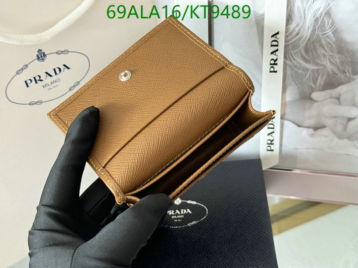 Prada-Wallet Mirror Quality Code: KT9489 $: 69USD