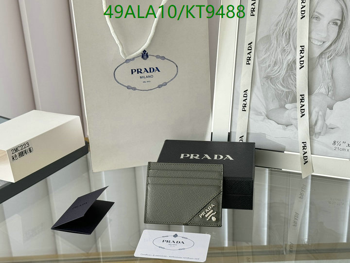 Prada-Wallet Mirror Quality Code: KT9488 $: 49USD