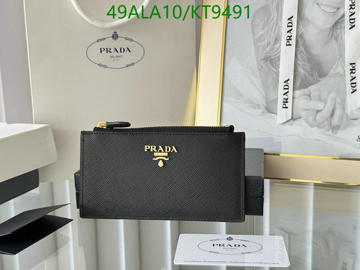 Prada-Wallet Mirror Quality Code: KT9491 $: 49USD