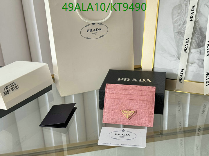 Prada-Wallet Mirror Quality Code: KT9490 $: 49USD