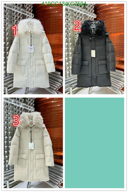 Moncler-Down jacket Women Code: KC7594 $: 410USD