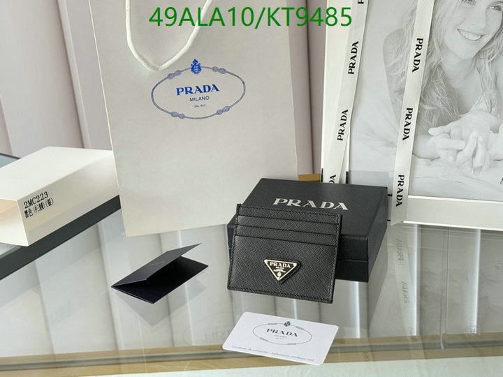 Prada-Wallet Mirror Quality Code: KT9485 $: 49USD