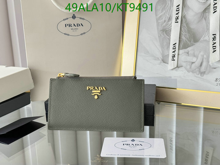 Prada-Wallet Mirror Quality Code: KT9491 $: 49USD