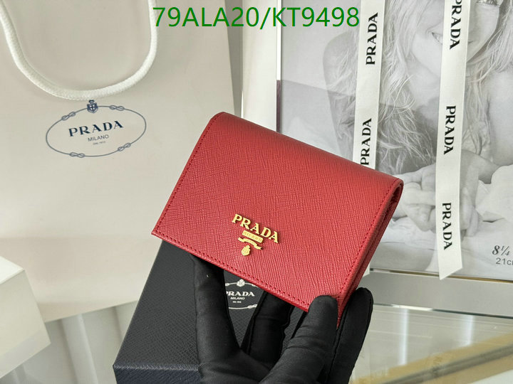 Prada-Wallet Mirror Quality Code: KT9498 $: 79USD