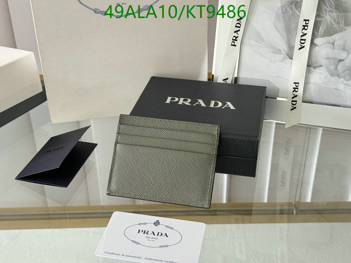 Prada-Wallet Mirror Quality Code: KT9486 $: 49USD