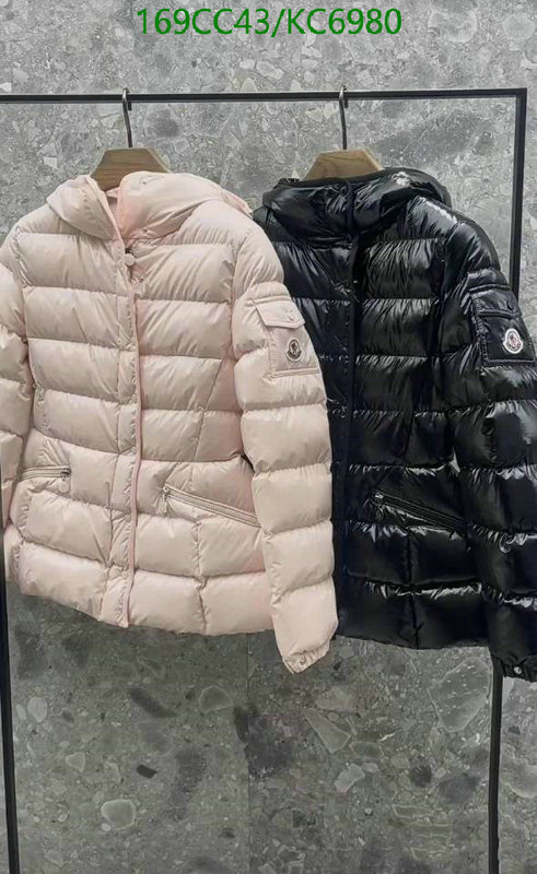 Moncler-Down jacket Women Code: KC6980 $: 169USD