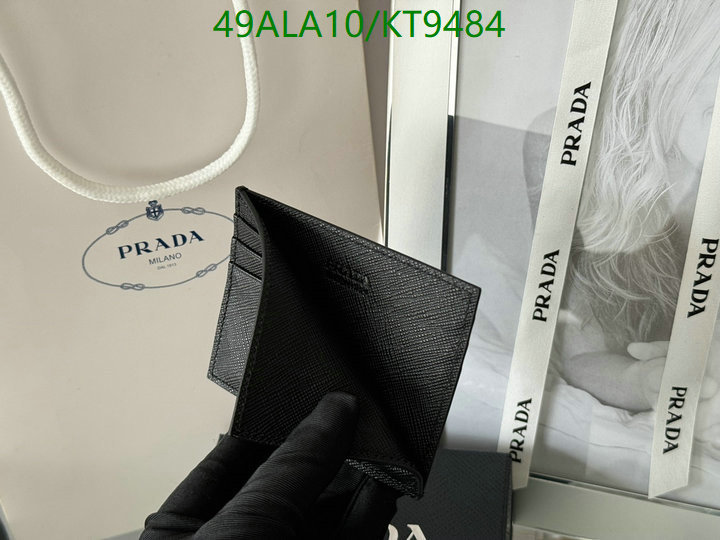 Prada-Wallet Mirror Quality Code: KT9484 $: 49USD