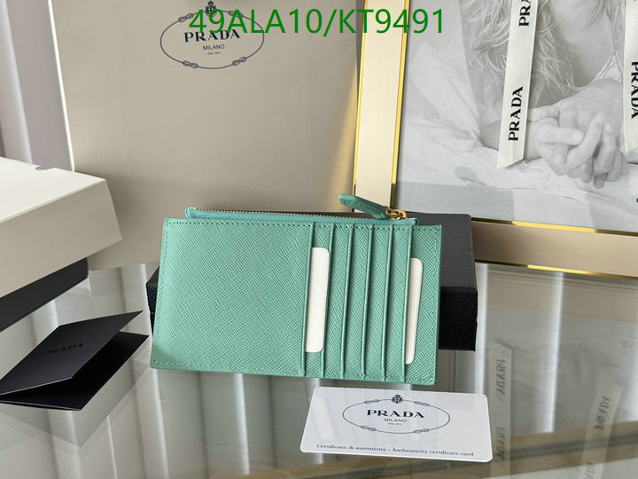 Prada-Wallet Mirror Quality Code: KT9491 $: 49USD