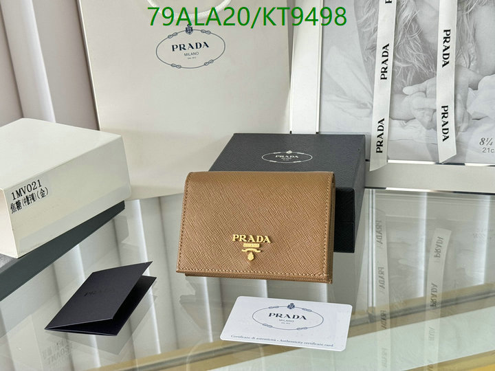 Prada-Wallet Mirror Quality Code: KT9498 $: 79USD