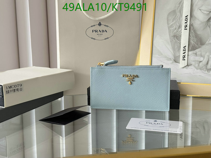 Prada-Wallet Mirror Quality Code: KT9491 $: 49USD