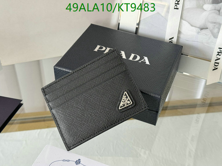 Prada-Wallet Mirror Quality Code: KT9483 $: 49USD