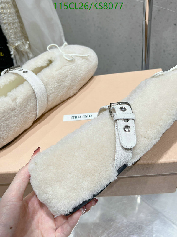 Miu Miu-Women Shoes Code: KS8077 $: 115USD