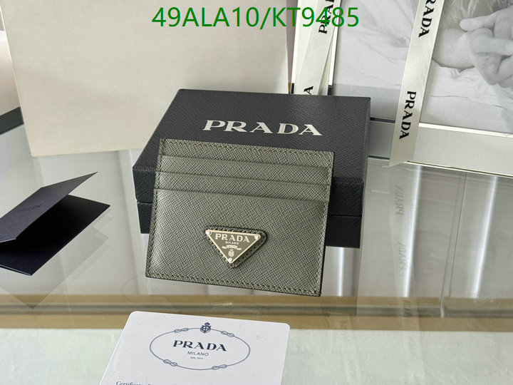 Prada-Wallet Mirror Quality Code: KT9485 $: 49USD