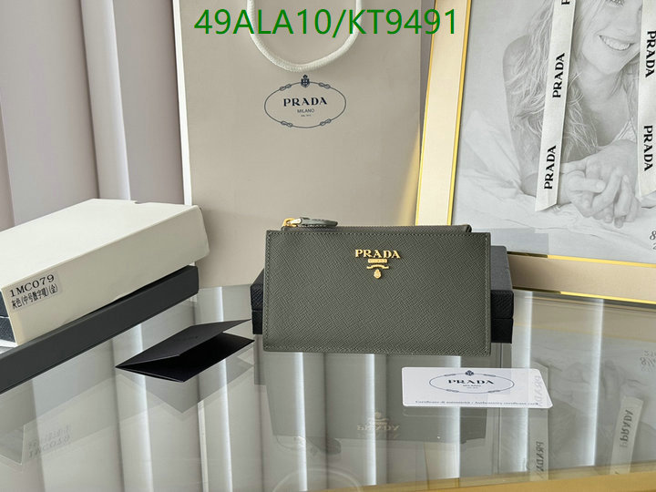 Prada-Wallet Mirror Quality Code: KT9491 $: 49USD