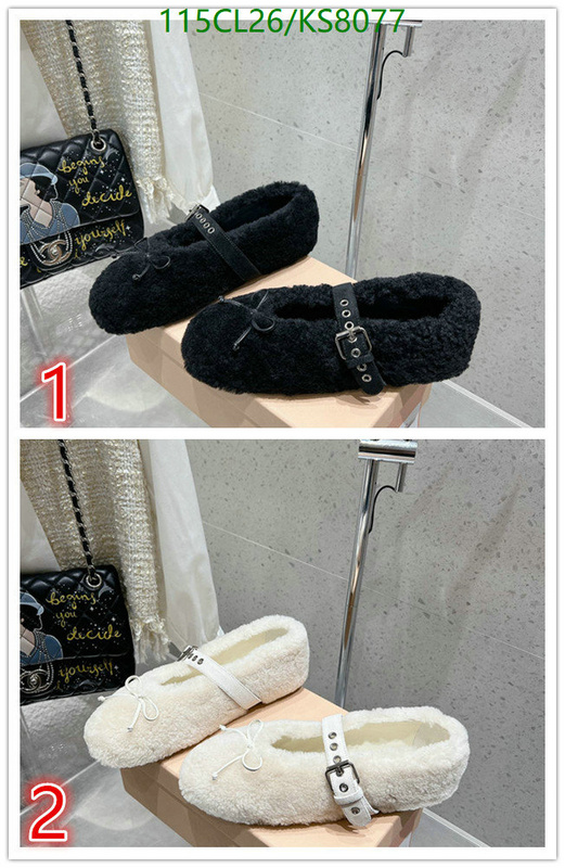 Miu Miu-Women Shoes Code: KS8077 $: 115USD