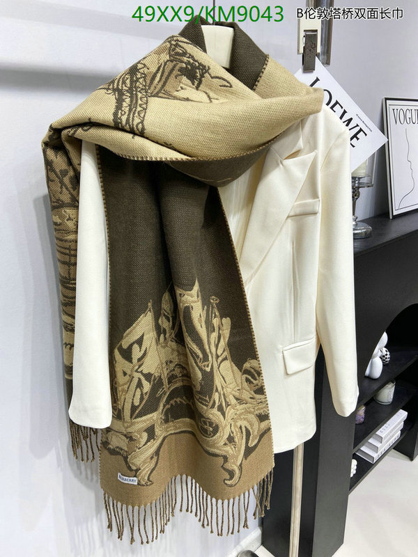 Burberry-Scarf Code: KM9043 $: 49USD