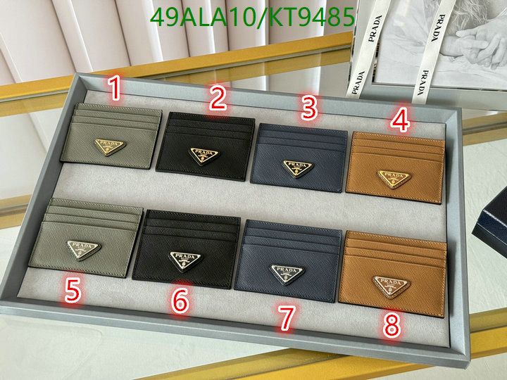 Prada-Wallet Mirror Quality Code: KT9485 $: 49USD