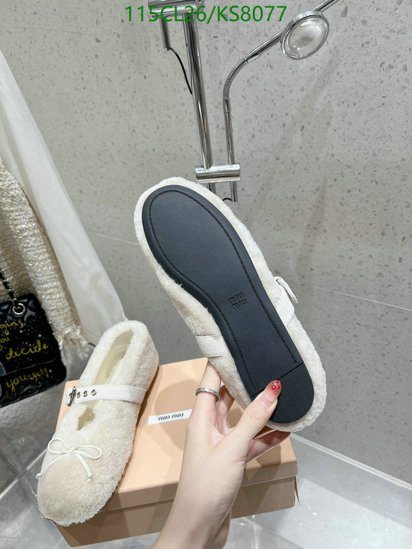 Miu Miu-Women Shoes Code: KS8077 $: 115USD