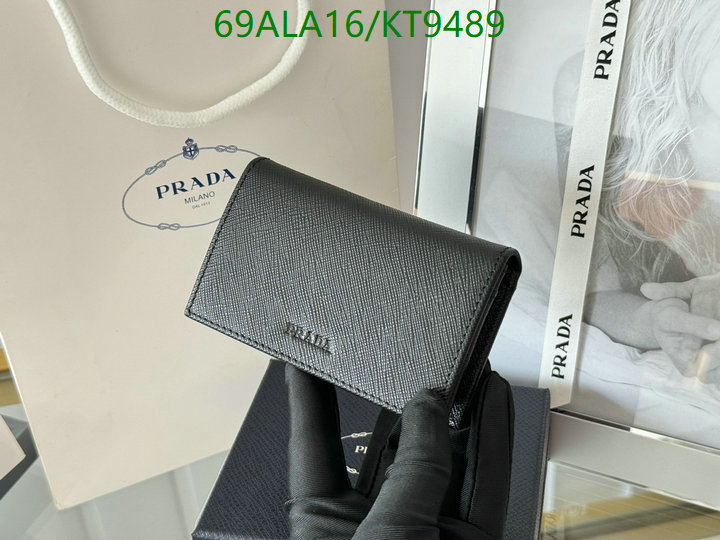 Prada-Wallet Mirror Quality Code: KT9489 $: 69USD