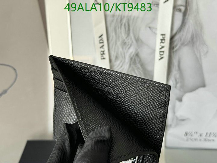 Prada-Wallet Mirror Quality Code: KT9483 $: 49USD