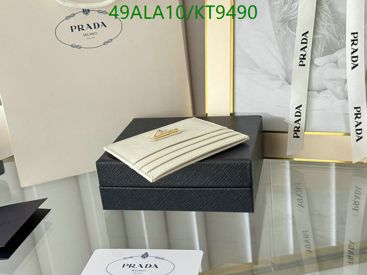 Prada-Wallet Mirror Quality Code: KT9490 $: 49USD