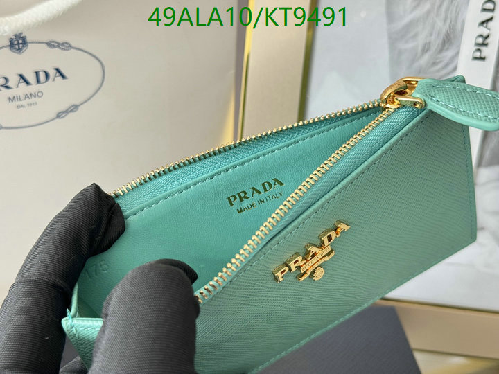 Prada-Wallet Mirror Quality Code: KT9491 $: 49USD