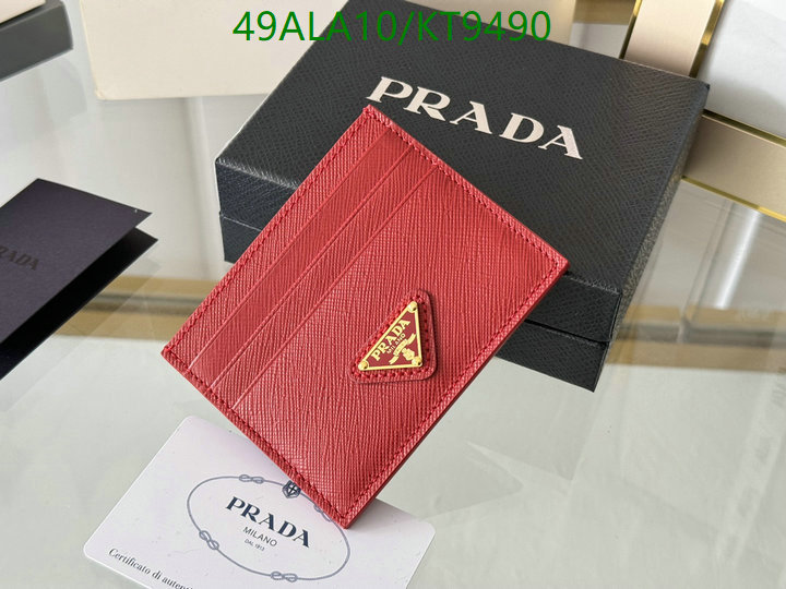 Prada-Wallet Mirror Quality Code: KT9490 $: 49USD