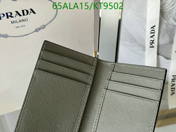 Prada-Wallet Mirror Quality Code: KT9502 $: 65USD