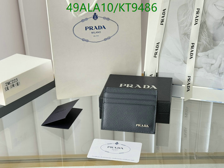 Prada-Wallet Mirror Quality Code: KT9486 $: 49USD