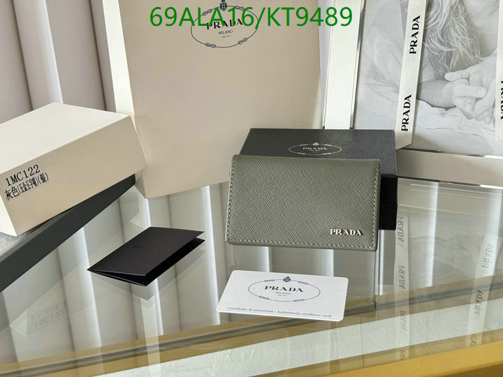 Prada-Wallet Mirror Quality Code: KT9489 $: 69USD