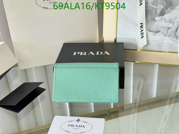 Prada-Wallet Mirror Quality Code: KT9504 $: 69USD