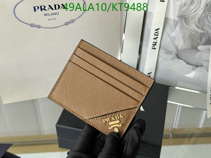 Prada-Wallet Mirror Quality Code: KT9488 $: 49USD