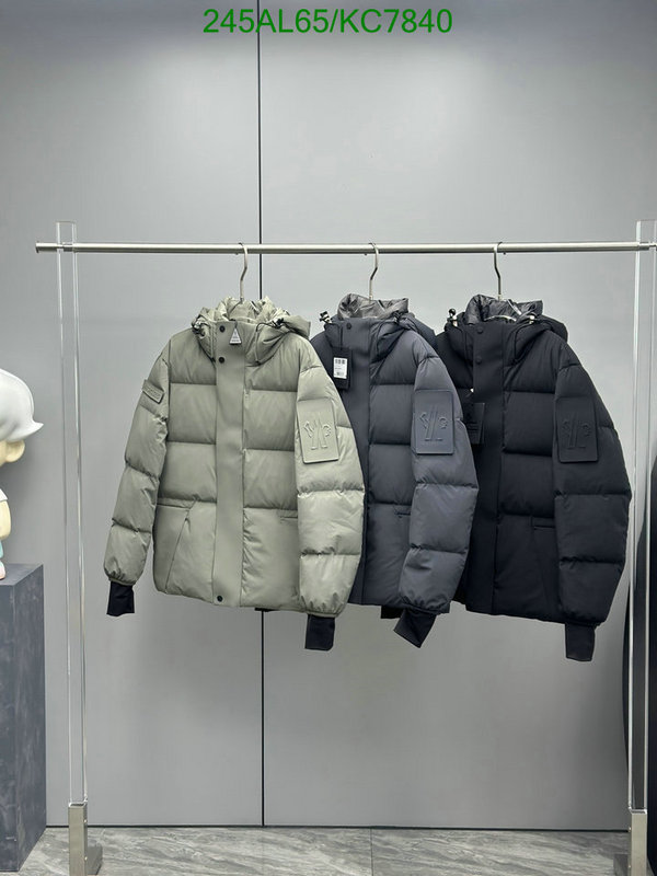 Moncler-Down jacket Men Code: KC7840 $: 245USD