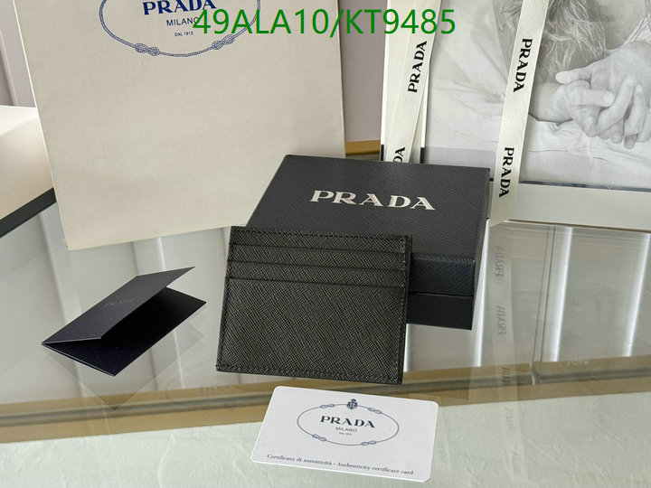 Prada-Wallet Mirror Quality Code: KT9485 $: 49USD