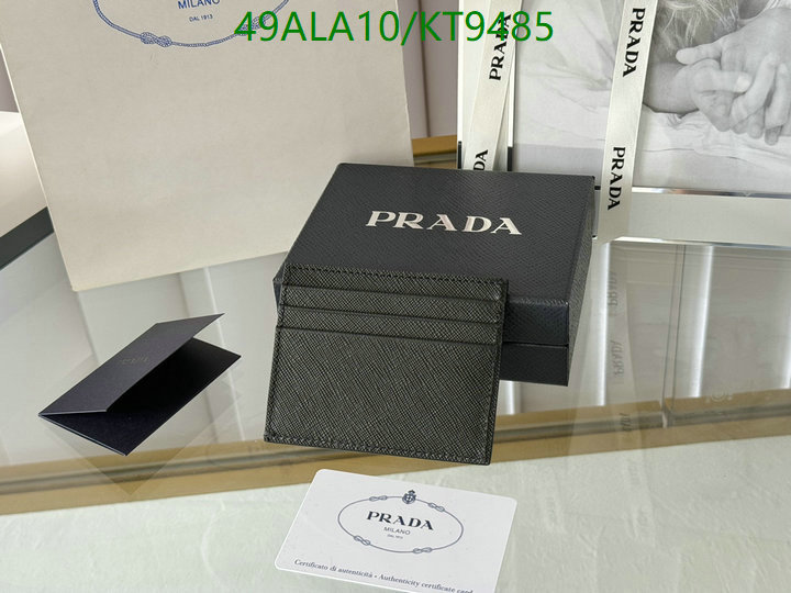 Prada-Wallet Mirror Quality Code: KT9485 $: 49USD