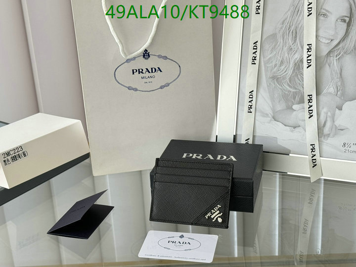 Prada-Wallet Mirror Quality Code: KT9488 $: 49USD