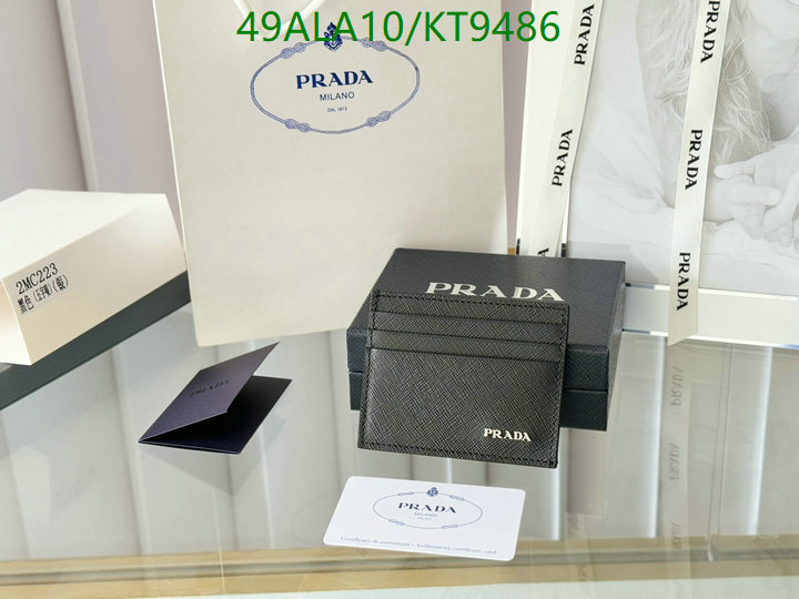 Prada-Wallet Mirror Quality Code: KT9486 $: 49USD