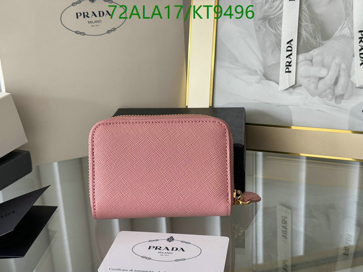 Prada-Wallet Mirror Quality Code: KT9496 $: 72USD