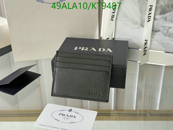 Prada-Wallet Mirror Quality Code: KT9487 $: 49USD