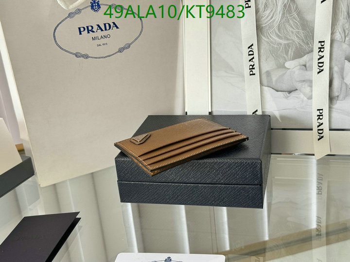 Prada-Wallet Mirror Quality Code: KT9483 $: 49USD