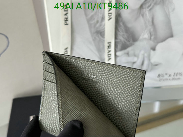 Prada-Wallet Mirror Quality Code: KT9486 $: 49USD