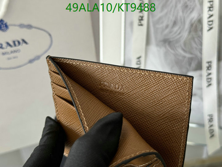 Prada-Wallet Mirror Quality Code: KT9488 $: 49USD