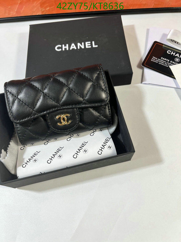 Chanel-Wallet(4A) Code: KT8636 $: 42USD