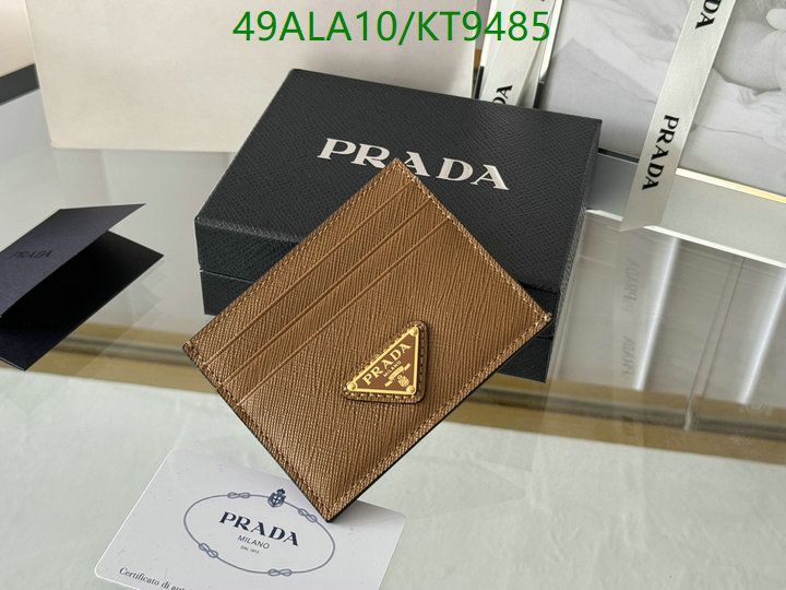 Prada-Wallet Mirror Quality Code: KT9485 $: 49USD