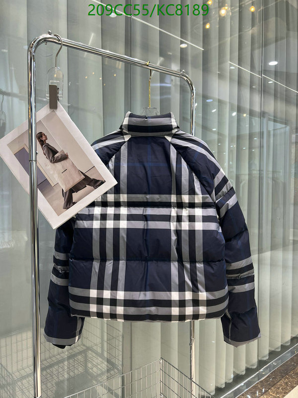 Burberry-Down jacket Women Code: KC8189 $: 209USD