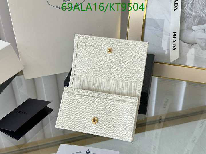 Prada-Wallet Mirror Quality Code: KT9504 $: 69USD